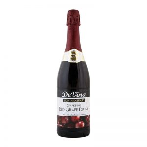 De Vina Sparkling Red Grape Drink 750ml