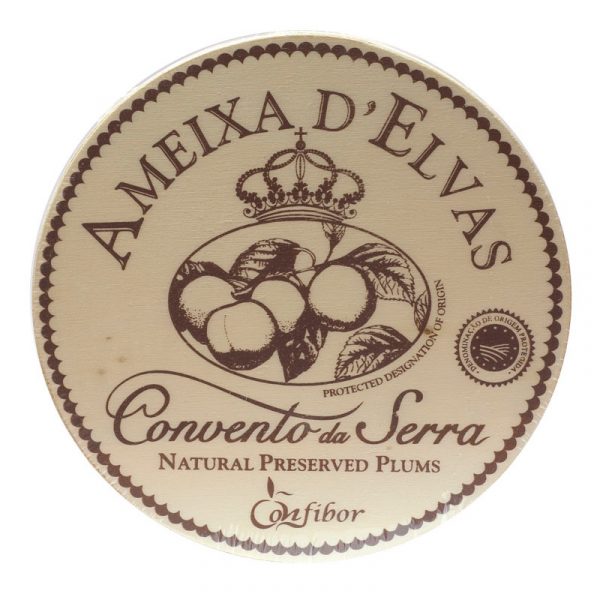 Convento da Serra Ameixa d'Elvas PDO Candied Plums in Bamboo Case 320g