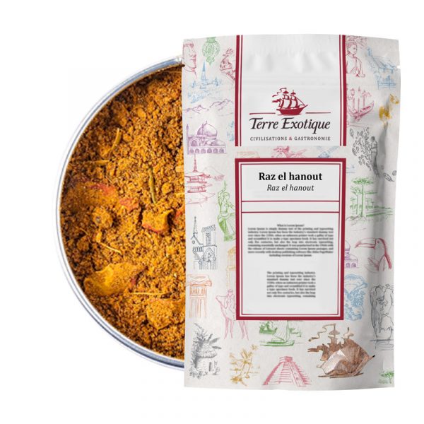 Mistura de Especiarias Ras El Hanout Terre Exotique 500g