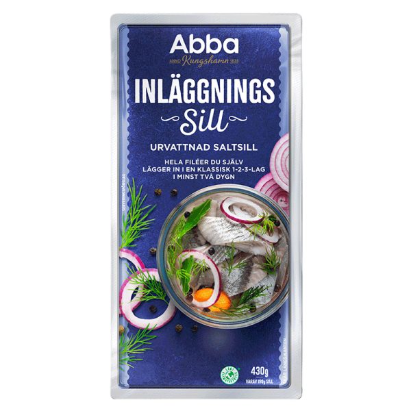 Filetes de Arenque Salgado Demolhado Abba Seafood 430g