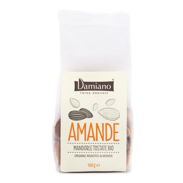 Amêndoas Torradas Biológicas Damiano 100g