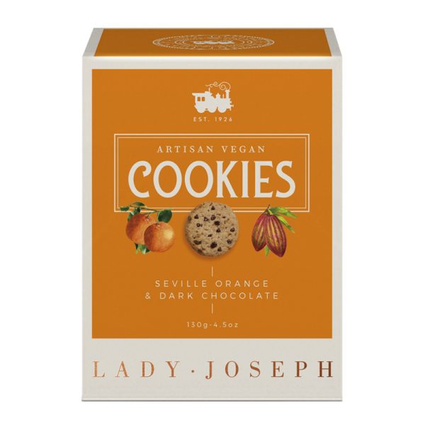 Bolachas de Laranja de Sevilha e Chocolate Preto Lady Joseph 130g