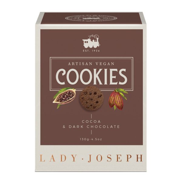 Lady Joseph Cocoa & Dark Chocolate Cookies 130g