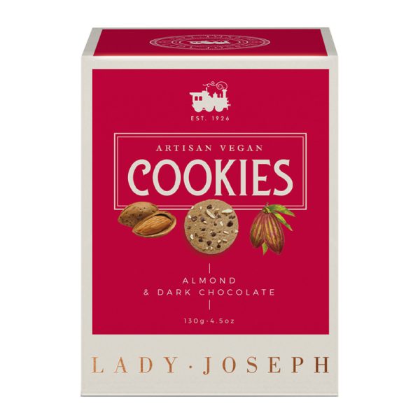 Lady Joseph Almond & Dark Chocolate Cookies 130g