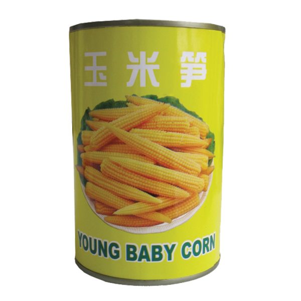 Espiga de Milho Baby em Conserva Tin Lung Brand 425g