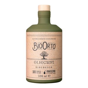 BioOrto Organic Extra Virgin Olive Oil Monocultivar Peranzana 500ml