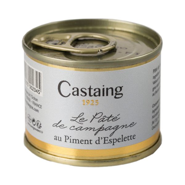 Rillettes de Pato com Pimenta Espelette Castaing 67g