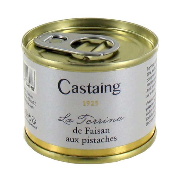 Castaing Pheasant terrine with pistachio 67g