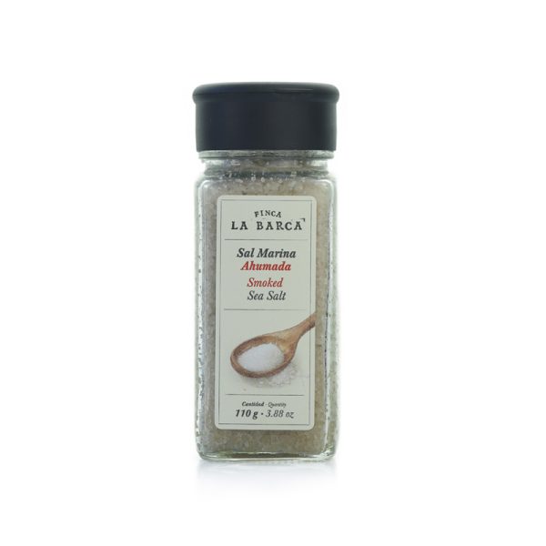 Finca La Barca Smoked Sea Salt Jar 110g