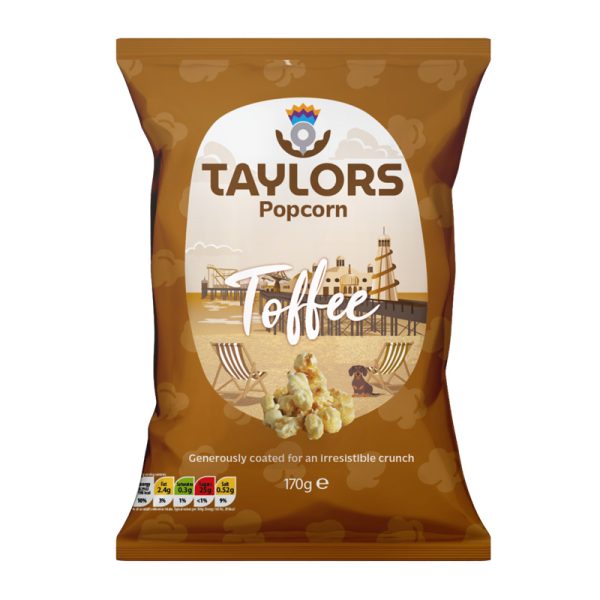 Taylors Snacks Toffee Coated Popcorn 170g