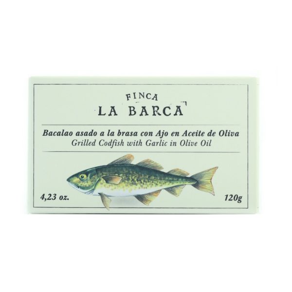 Bacalhau Assado com Alho e Azeite  Finca La Barca 120g