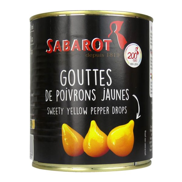 Sabarot Sweety Yellow pepper drop in Tin 793g