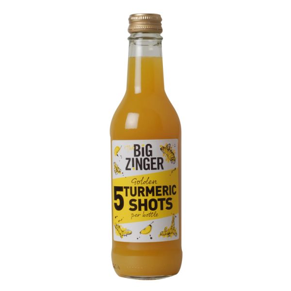 Sumo 5 Shots de Curcuma Biológico Zinger 330ml