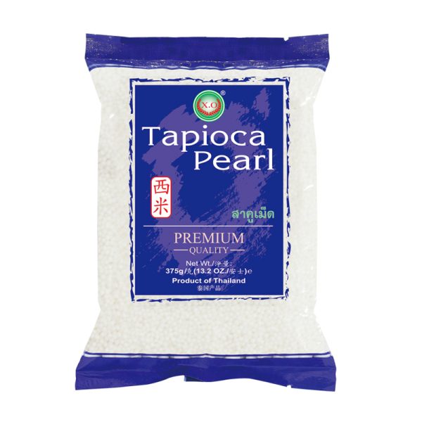 X.O Tapioca Small White Pearls  375g