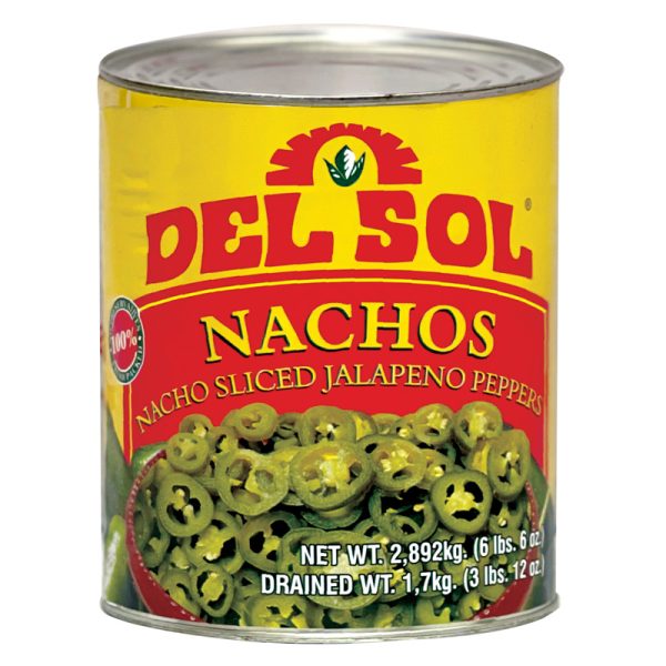 Pimentos Jalapeño Verdes Fatiados DelSol 2892g