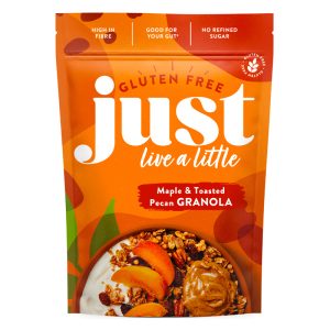 Just Live A Little Maple & Pecan Granola 360g