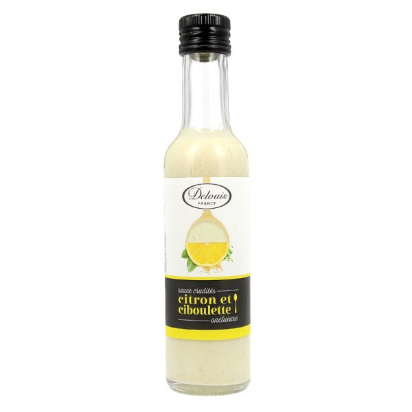 Delouis Lemon and Chive Salad Dressing 240ml