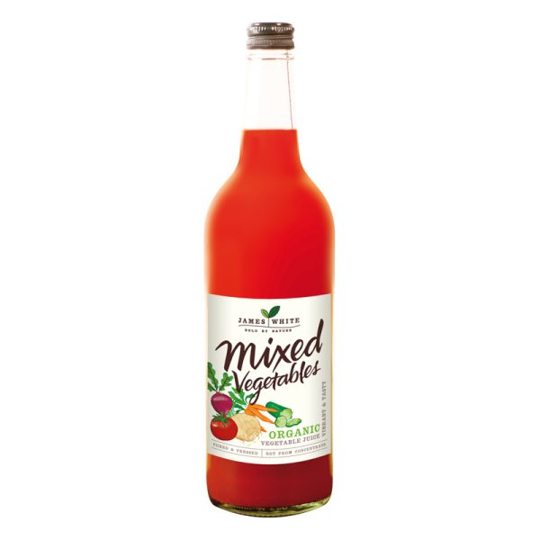 James White Organic Vegetable Juice 750ml