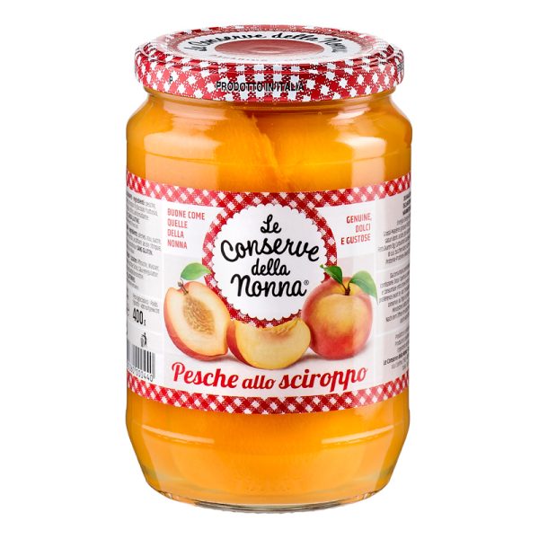 Pessegos em Calda Le Conserve della Nonna 680g